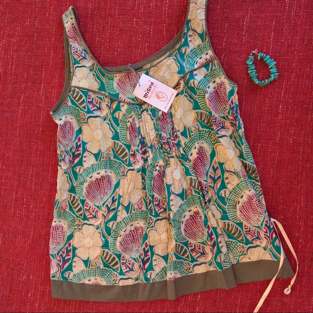 Boho summery top from Thailand